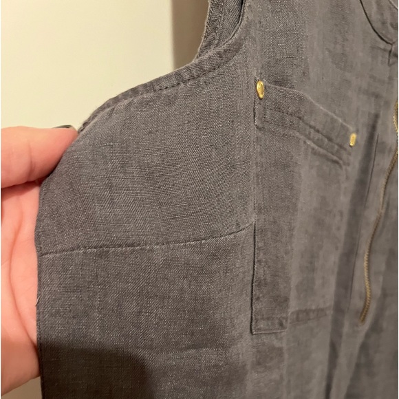 Ellen Tracy linen top - Picture 4 of 9